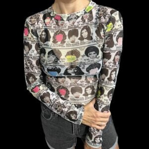 Body Rolling Stones Some Girls de factory rock micro tul importado