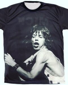 Remera Mick Jagger 76 de Factory Rock