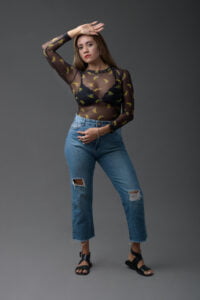 Remera micro tul the rolling stones voodoo lounge negro de micro tul importado de factory rock