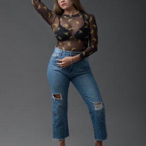 Remera micro tul the rolling stones voodoo lounge negro de micro tul importado de factory rock