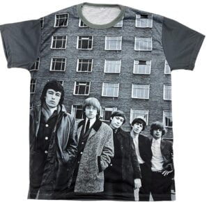 Remera Five Stones Black & White Series I de Factory Rock