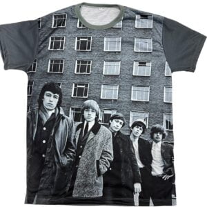 Remera Five Stones Black & White Series I de Factory Rock