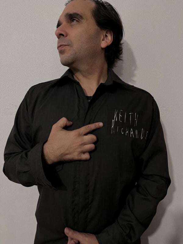 Camisa Keith Richards de Factory Rock @factroyrock.ar