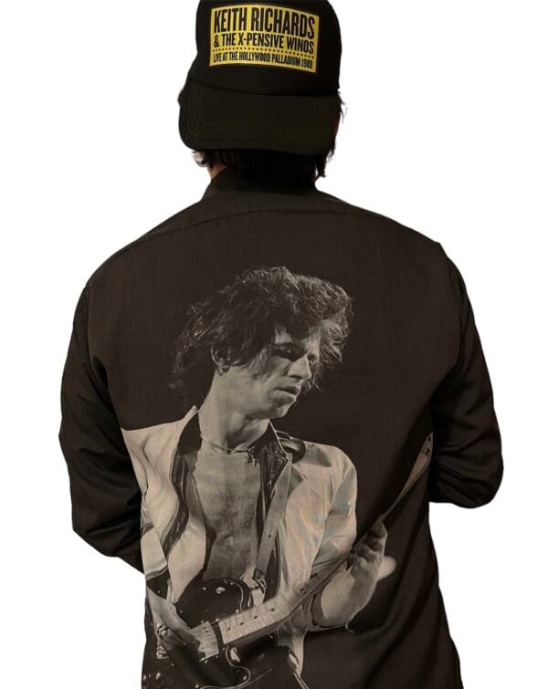 Camisa Keith Richards de Factory Rock @factroyrock.ar