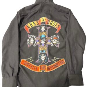 Camisa Guns and roses Espalda de Factory Rock