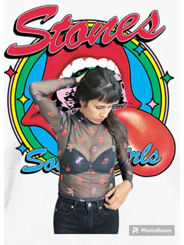 Remera Top Micro Tul Evolution de Factory Rock conseguilo en https://factoryrock.com.ar