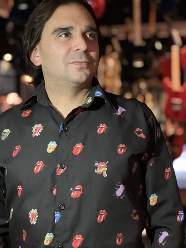 Camisa The Rolling Stones Multi Lengua Tongue Evolution de Factory Rock