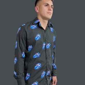 Camisa Blue & Lonesome de Factory Rock https://factoryrock.com.ar
