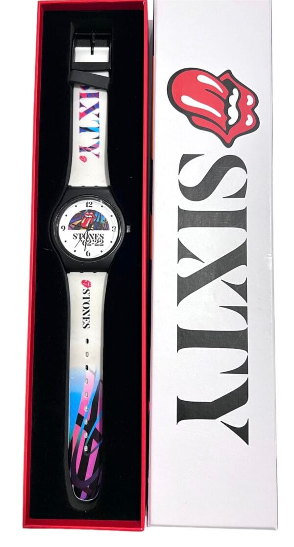 RELOJ The Rolling Stones Oficial Sixty Tour 2022 conseguilo en @factoryrock@