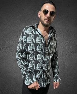 Camisa Mick Jagger manufacturada por @factoryrock.ar conseguila en la web: https://factoryrock.com.ar