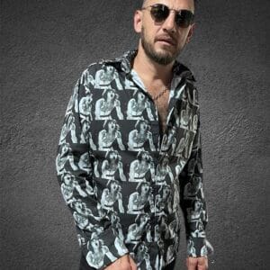 Camisa Mick Jagger manufacturada por @factoryrock.ar conseguila en la web: https://factoryrock.com.ar