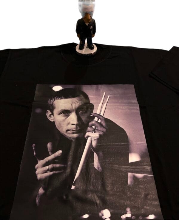 Espectacular Remera Charlie Watts de www.factoryrock.com.ar