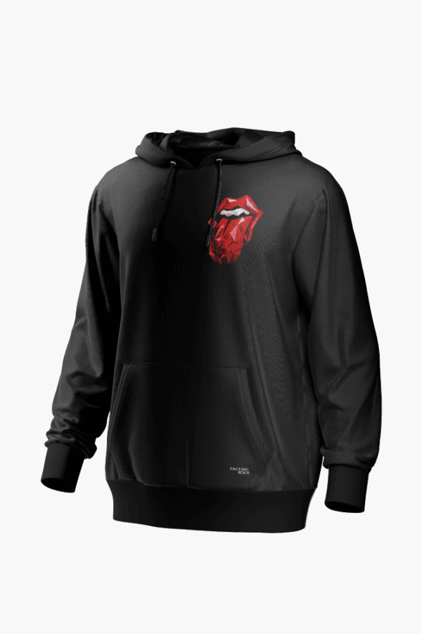 Hermoso Buzo con capucha de frisado premium The Rolling Stones disponible en: https://factoryrock.com.ar