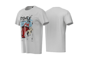 Remera Blanca The Rolling Stones conseguila en @factoryrock.ar