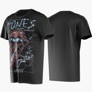 Remera Unisex The Rolling Stones Houston 2024 Hackney Diamonds de Factory Rock