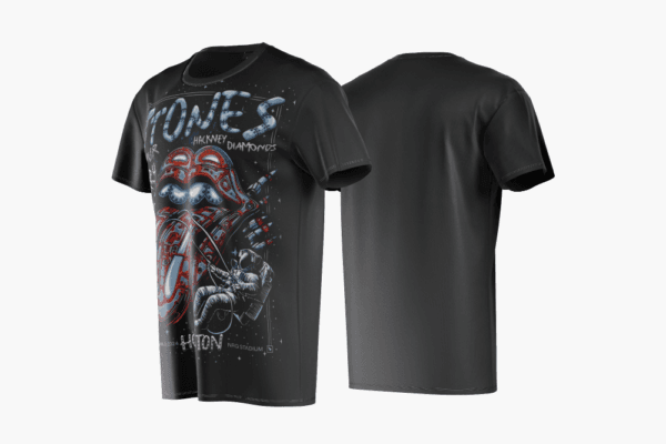 Remera Unisex The Rolling Stones Houston 2024 Hackney Diamonds de Factory Rock
