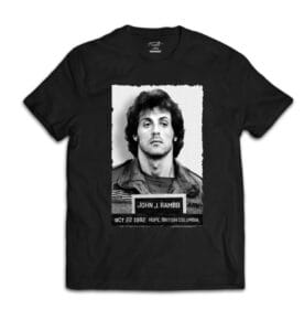 Remera Rambo 100% algodon peinado 24.1 conseguila en facgtory rock