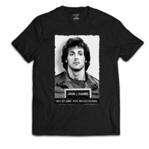 Remera Rambo 100% algodon peinado 24.1 conseguila en facgtory rock