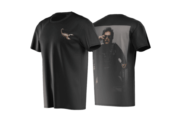 Remera Charly Garcia La logica del escorpion disponible en Factory Rock https://factoryrock.com.ar @factroyrock.ar