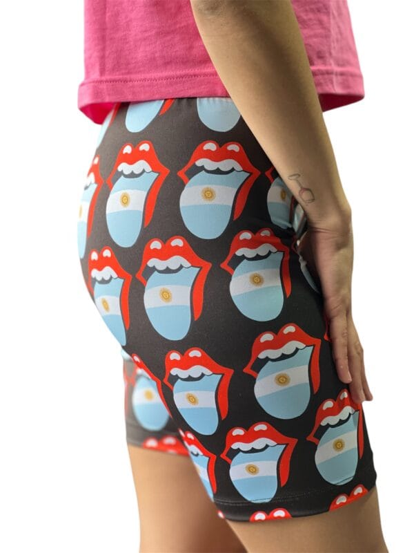Calza Biker Argentina Stones solo disponible en https://factoryrock.com.ar