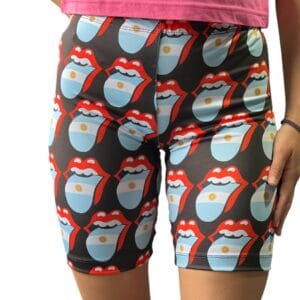 Calza Biker Argentina Stones solo disponible en https://factoryrock.com.ar