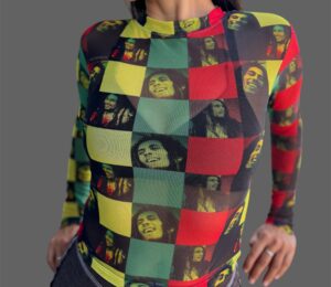 Remera Microtul Bob Marley solo disponible en @factoryrock.ar