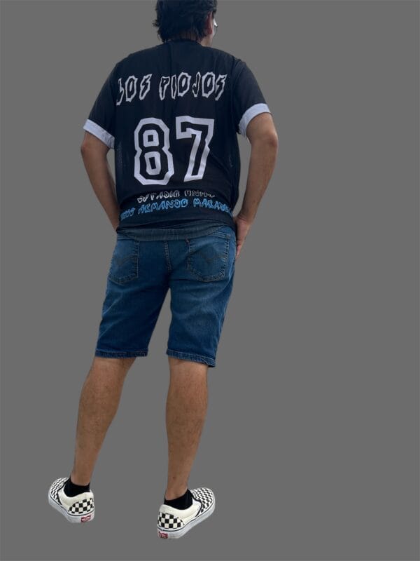 Camiseta Los Piojos 87 Dry Fit Negra Maradoniana y piojosa, solo en @factoryrock.ar