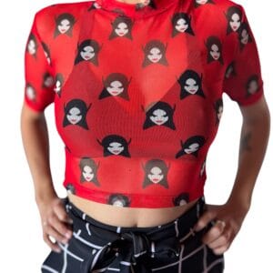 luli piojita rojo solo en @factoryrock.ar