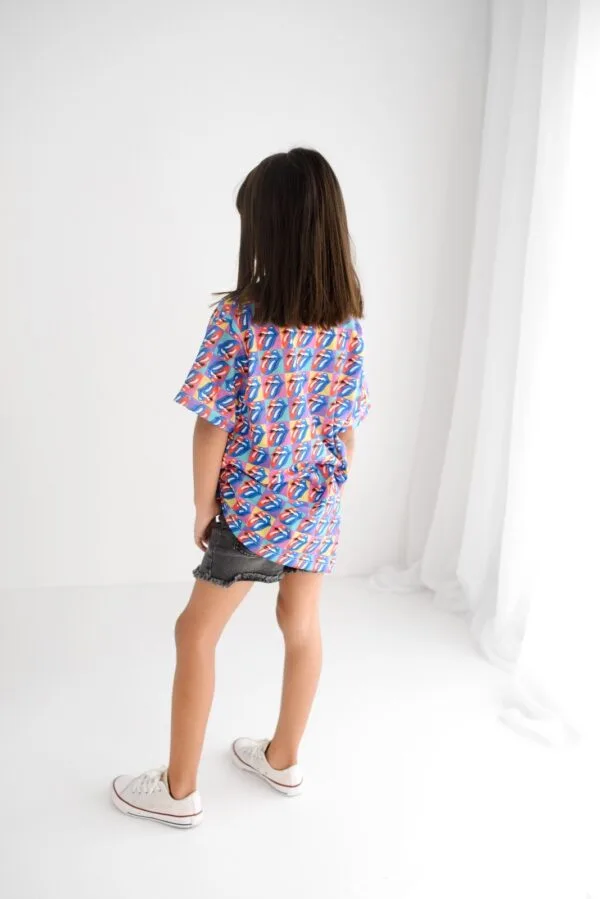 Remeras para niños Unisex The Rolling Stones Steel Wheels