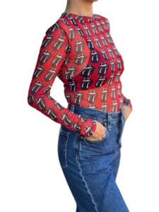 Remera The Rolling Stones Microtul Red Box solo disponible en www.factortrock.com.ar