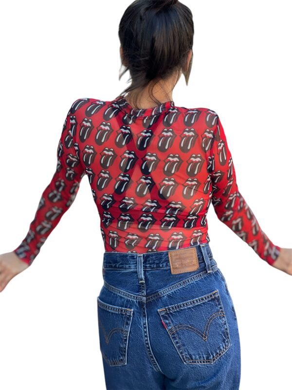 Remera The Rolling Stones Microtul Red Box solo disponible en www.factortrock.com.ar