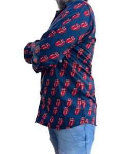 Camisa The Rolling Stones Blue and Red solo disponible en www.factoryrock.com.ar