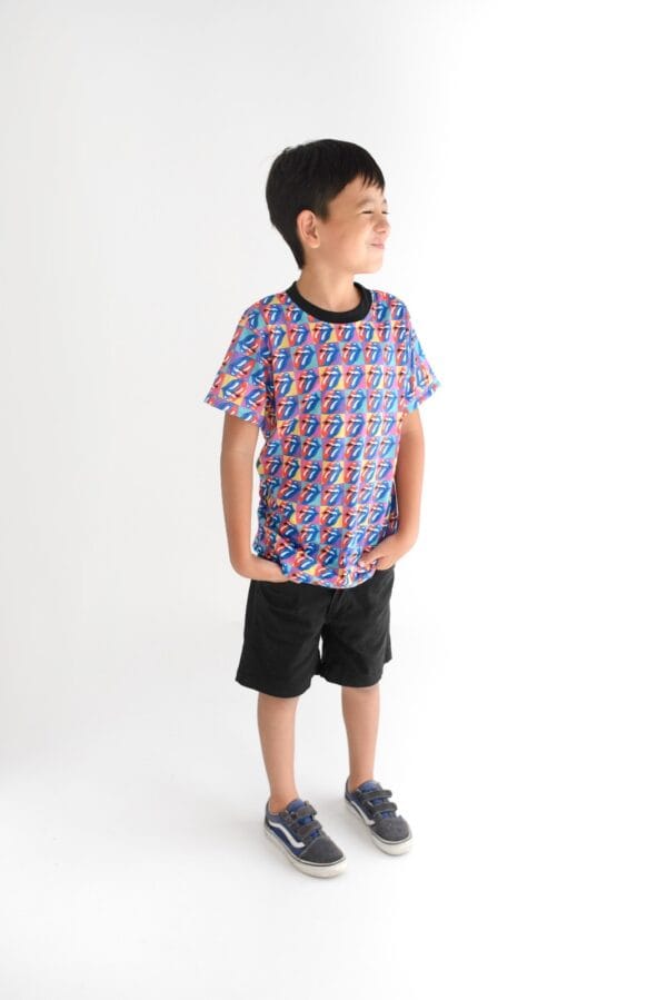 Remeras para niños Unisex The Rolling Stones Steel Wheels
