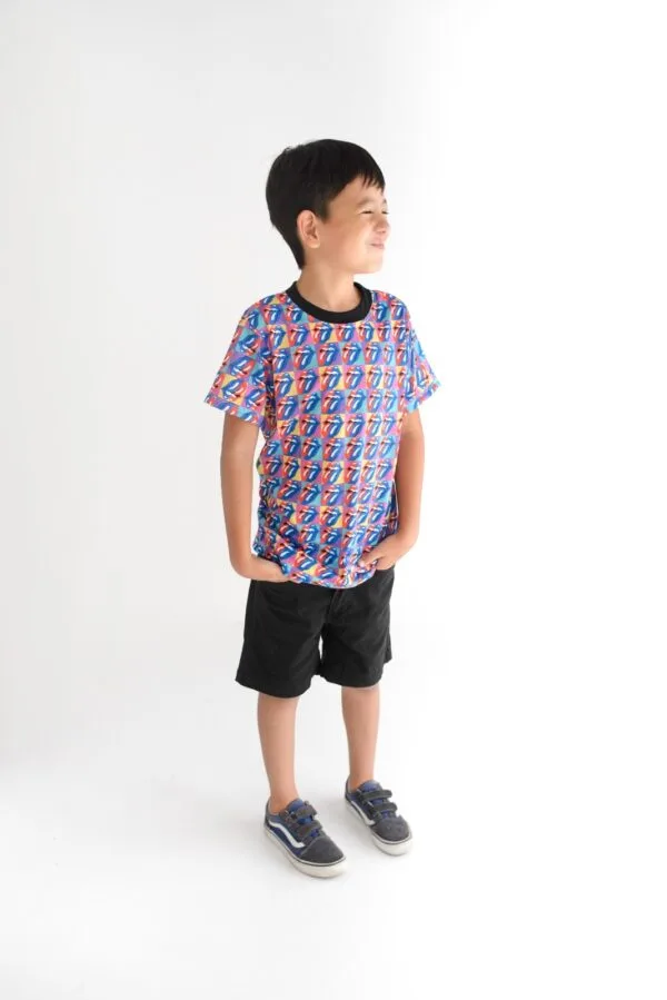 Remeras para niños Unisex The Rolling Stones Steel Wheels