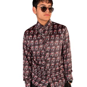 INICIO 11 Camisa de Seda Importada The Rolling Stones Black Box solo en: @factoryrock.ar www.factoryrock.com.ar