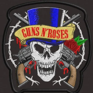 Guns and Roses Parche 8x8