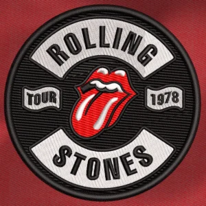Parche Rolling Stones Tour 1978