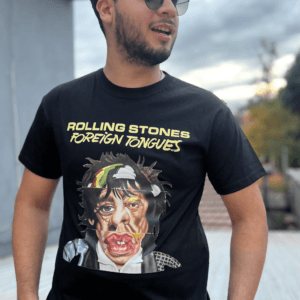Remera The Rolling Stones Foreign Tongues exclusiva de Factory Rock @factoryrock.ar