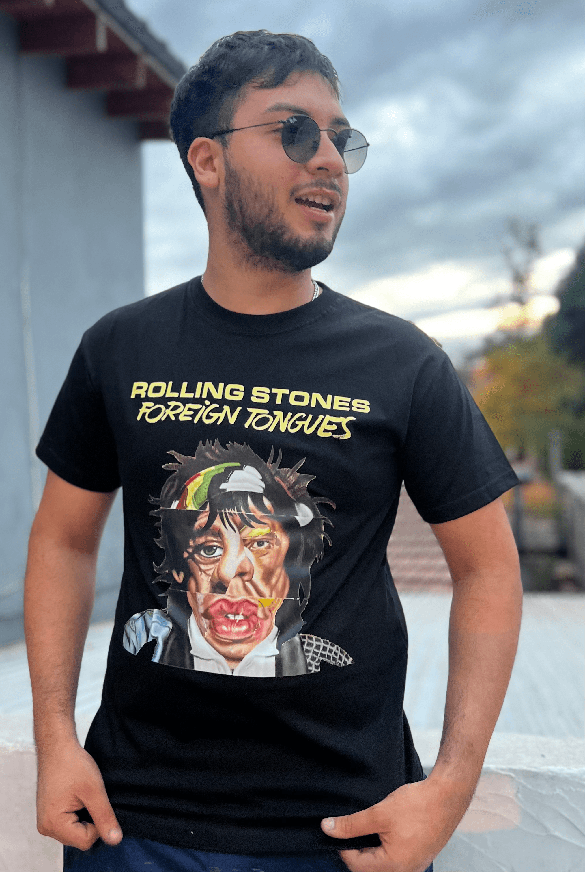 FOREIGN TONGUES 1 Remera The Rolling Stones Foreign Tongues exclusiva de Factory Rock @factoryrock.ar