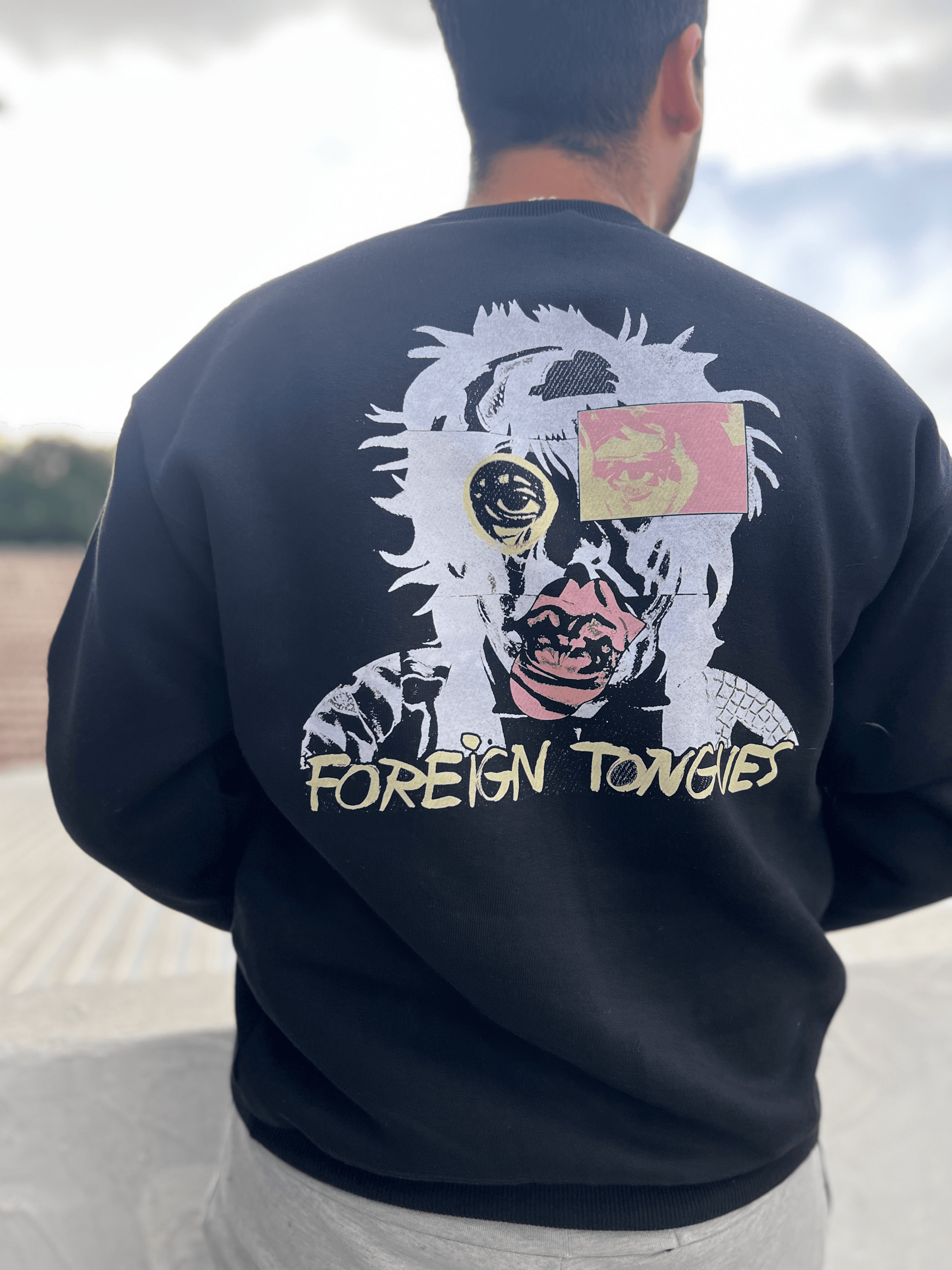 BUZO BORDADO FOREIGN TONGUES 2 Buzo Bordado The Rolling Stones Foreign Tongues exclusiva de Factory Rock @factoryrock.ar