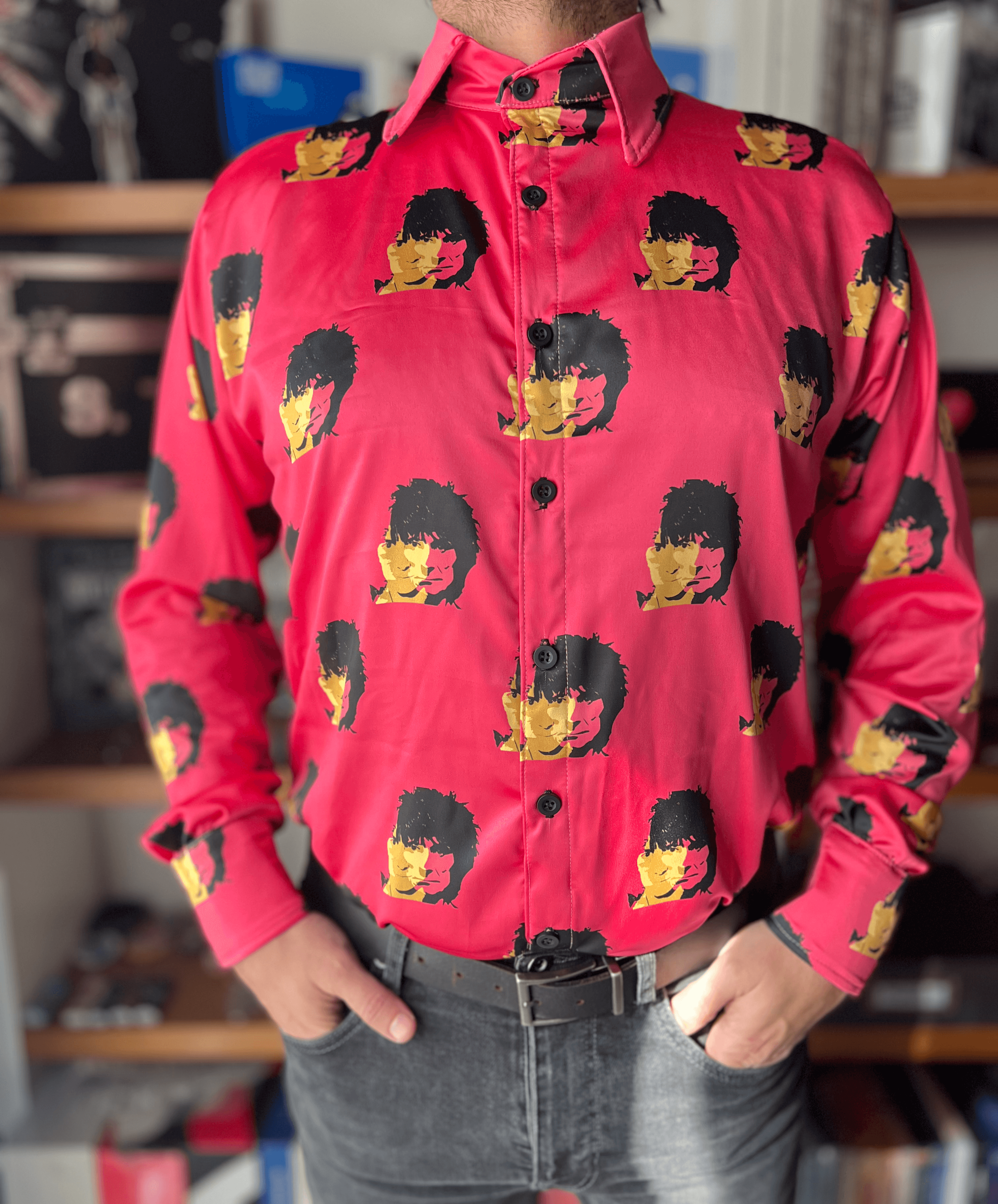 RON WOOD FEARLESS SEDA 1 Camisa Ron Wood de Seda solo disponible en: https://factoryrock.com.ar/producto/ron-wood-camisa-seda/